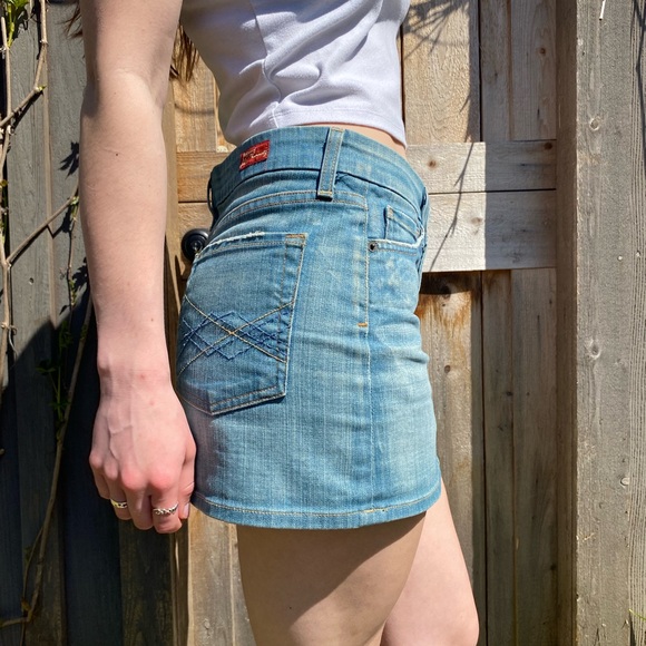 Citizens of Humanity Mini Denim Skirt - Picture 3 of 7